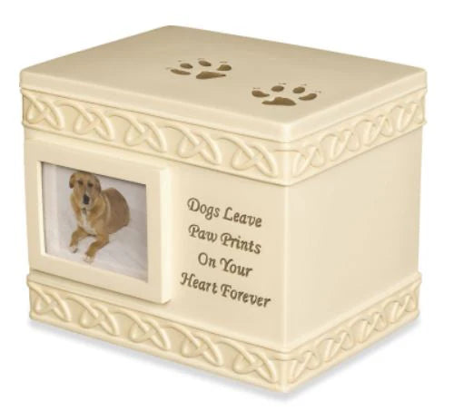 Forever Faithful Friend Pet 55 cu. in. Cremation Urn-Cremation Urns-Infinity Pet Urns-Afterlife Essentials