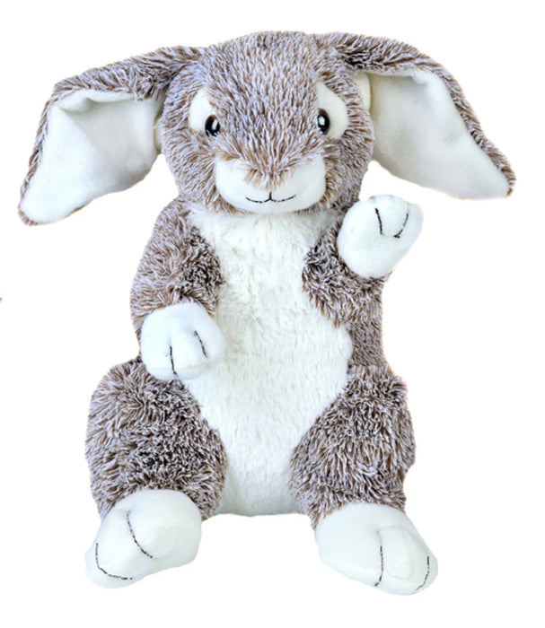 Plush Cremation Keepsake Animals-Cremation Urns-Infinity Urns-Grey Bunny-No Thanks-Afterlife Essentials