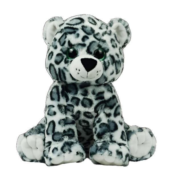 Plush Cremation Keepsake Animals-Cremation Urns-Infinity Urns-Snow Leopard-No Thanks-Afterlife Essentials