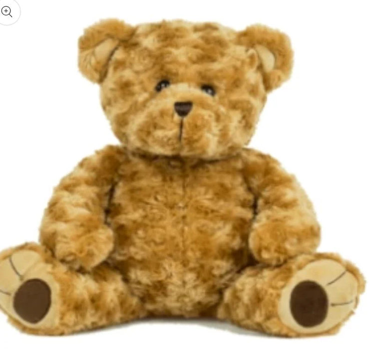 Plush Cremation Keepsake Animals-Cremation Urns-Infinity Urns-Curly Teddy Bear-No Thanks-Afterlife Essentials