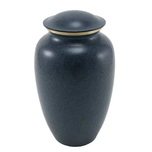 Dark Blue Granite Earthtones Cremation Urn: 130 - 195 cu. in.-Cremation Urns-Infinity Urns-Afterlife Essentials