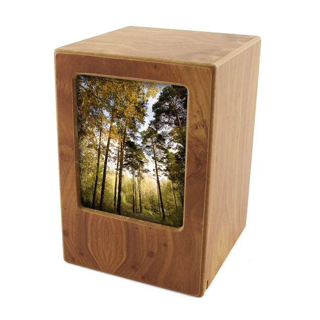 Moments Birch Adult 200 cu in Cremation Urn-Cremation Urns-Infinity Urns-Afterlife Essentials