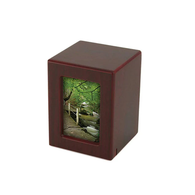 Moments Cherry Small 25 cu in Cremation Urn-Cremation Urns-Infinity Urns-Afterlife Essentials
