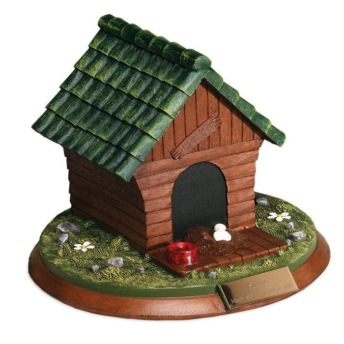 Backyard Doghouse Urn-Cremation Urns-Infinity Pet Urns-Afterlife Essentials
