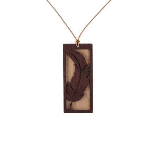 Woodland Pendant Feather-Accessories-Terrybear-Afterlife Essentials