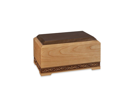 Vintage Wine 200 cu Wooden Cremation Urn-Cremation Urns-Infinity Urns-Afterlife Essentials