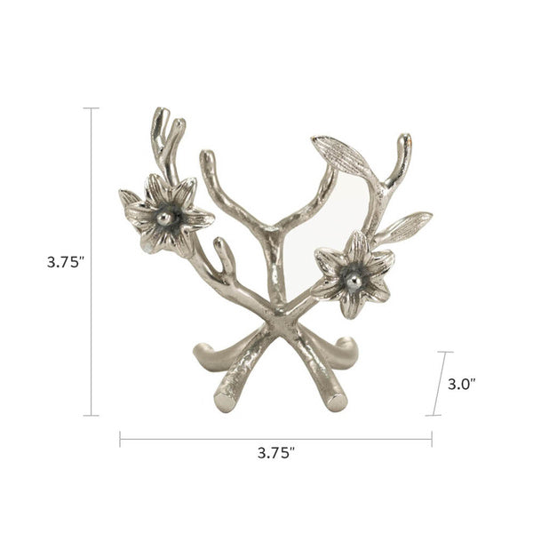 Windsong™ Lily Heart Stand Pewter-Accessories-Terrybear-Afterlife Essentials