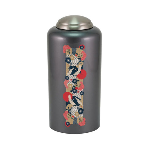 Enchanted Essence Cranes Dark Gray Full Size Cremation Urn-Cremation Urns-Terrybear-Afterlife Essentials