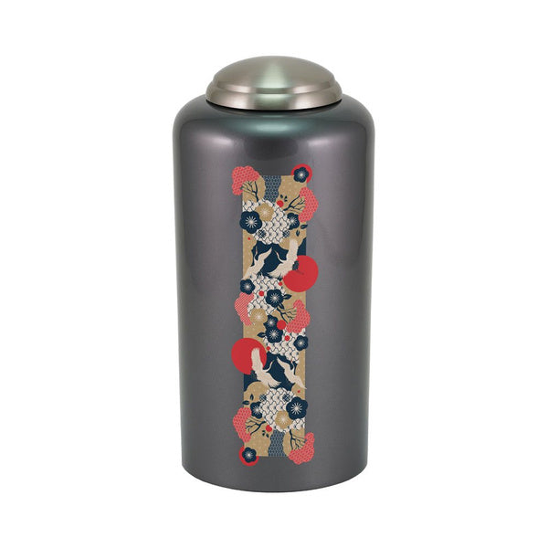 Enchanted Essence Cranes Dark Gray Full Size Cremation Urn-Cremation Urns-Terrybear-Afterlife Essentials