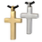 Cross in Brass or Nickel Cremation Jewelry-Jewelry-New Memorials-Afterlife Essentials