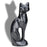 LoveUrns® Cat Pet Cremation Urn-Cremation Urns-Infinity Pet Urns-Midnight-Afterlife Essentials