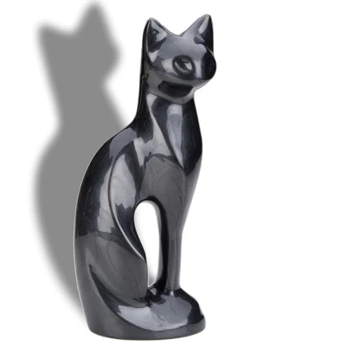 LoveUrns® Cat Pet Cremation Urn-Cremation Urns-Infinity Pet Urns-Midnight-Afterlife Essentials