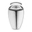 LoveUrns® ArtDeco Polished Silver Cremation Urns 214 cu. in.-Cremation Urns-Infinity Urns-214 cu.in.-Afterlife Essentials