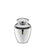 LoveUrns® ArtDeco Polished Silver Cremation Urns 4 cu. in.-Cremation Urns-Infinity Urns-4 cu.in.-Afterlife Essentials