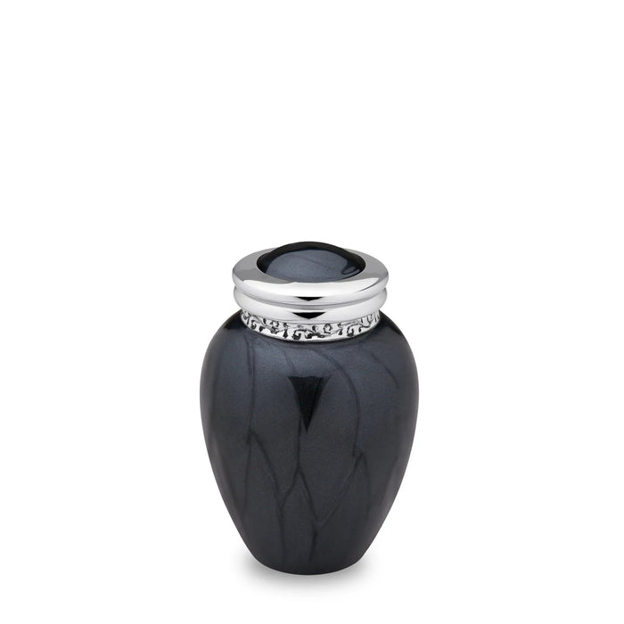LoveUrns® Blessing Midnight Cremation Urn 7 cu. in.-Cremation Urns-Infinity Urns-Afterlife Essentials