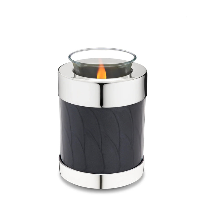 LoveUrns® Blessing Midnight Cremation Urn 25 cu. in.-Cremation Urns-Infinity Urns-Afterlife Essentials
