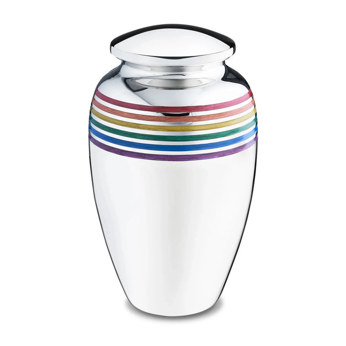 LoveUrns® ArtDeco Pride Standard Adult Cremation Urn 214 cu. in.