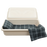 Standard Pet Casket - Almond with Grey Plaid-Pet Caskets-Titan Caskets-Afterlife Essentials