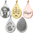 Personalized Teardrop Pendant Cremation Jewelry