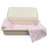 Standard Pet Casket - Almond with Pink Hibiscus-Pet Caskets-Titan Caskets-Afterlife Essentials