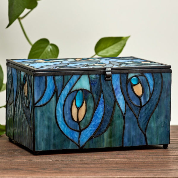 Paragon Peacock Memory Chest Cremation Urn-Cremation Urns-Terrybear-Afterlife Essentials