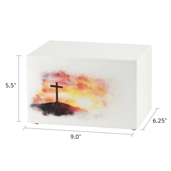 Somerset Cross Cremation Urn-Cremation Urns-Terrybear-Afterlife Essentials