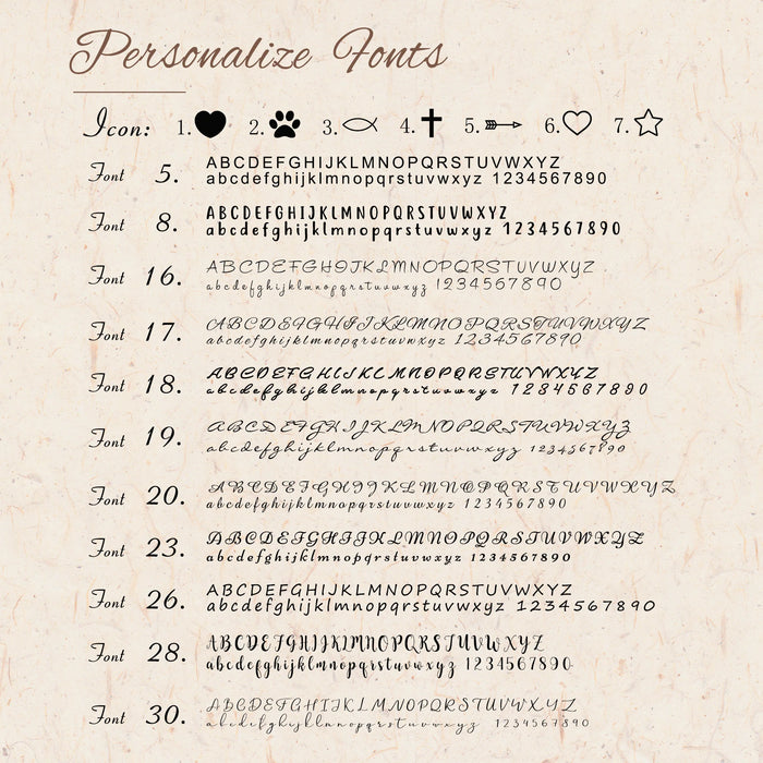 Custom Flower Bouquet Stamped Necklace-Jewelry-Anavia-Afterlife Essentials