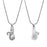 Crystal Kitty Cat Pet Memorial Necklace-Jewelry-Anavia-Afterlife Essentials