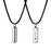 Silver Cylinder Memorial Necklace Cremation Jewelry-Jewelry-Anavia-Afterlife Essentials