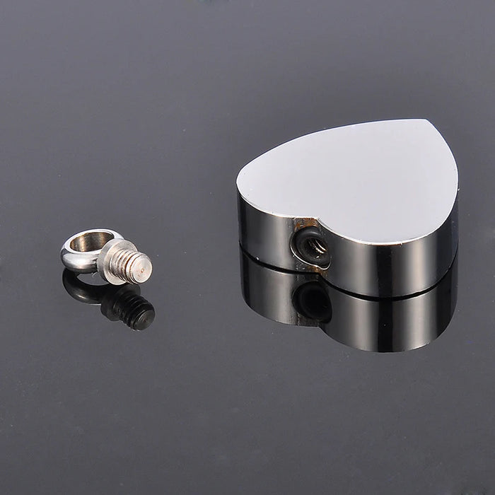 Classic Heart Memorial Necklace Cremation Jewelry-Jewelry-Anavia-Afterlife Essentials