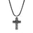 Flowing Cross Memorial Necklace-Jewelry-Anavia-Afterlife Essentials