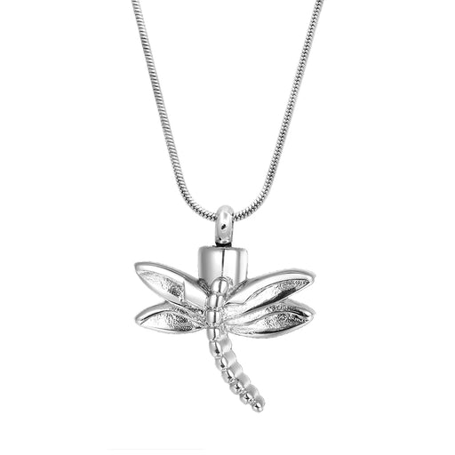 Dragonfly Memorial Necklace Cremation Jewelry-Jewelry-Anavia-Afterlife Essentials