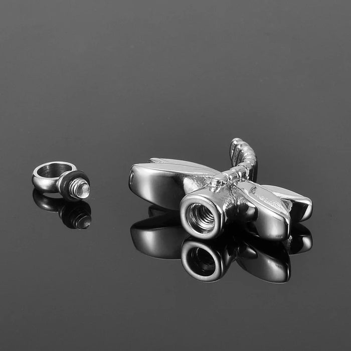 Dragonfly Memorial Necklace Cremation Jewelry-Jewelry-Anavia-Afterlife Essentials