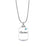 Birthstone Dog Tag Memorial Necklace Cremation Jewelry-Jewelry-Anavia-Afterlife Essentials