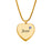 Birthstone Heart Memorial Necklace-Jewelry-Anavia-Afterlife Essentials