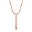 Long Slim Cylinder with Crystal Memorial Necklace-Jewelry-Anavia-Afterlife Essentials
