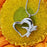 Hummingbird Heart Memorial Necklace Cremation Jewelry-Jewelry-Anavia-Afterlife Essentials