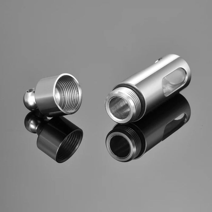 See Through Cylinder Memorial Necklace Cremation Jewelry-Jewelry-Anavia-Afterlife Essentials