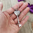 Key Heart Fingerprint Memorial Necklace Cremation Jewelry-Jewelry-Anavia-Afterlife Essentials