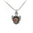 Flower Patch Turtle Memorial Necklace Cremation Jewelry-Jewelry-Anavia-Afterlife Essentials