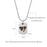 Dog Icon Dog Tag Pet Memorial Necklace Cremation Jewelry-Jewelry-Anavia-Afterlife Essentials