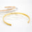 Custom Cuff Bangle Bracelet-Jewelry-Anavia-Afterlife Essentials
