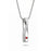 Crystal Birthstone Twisted Bar Cremation Jewelry-Jewelry-Anavia-Afterlife Essentials