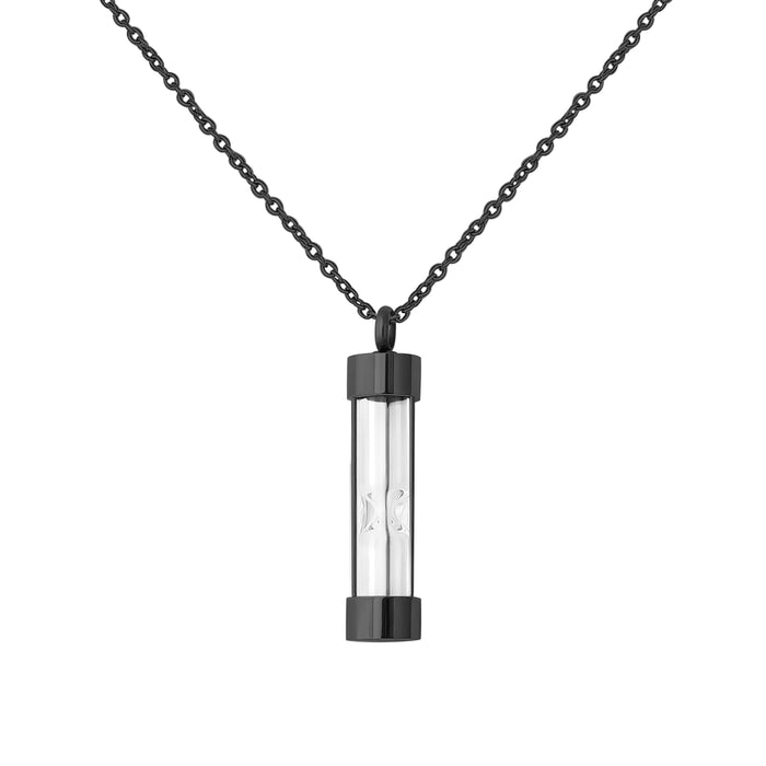 Hourglass Memorial Necklace Cremation Jewelry-Jewelry-Anavia-Afterlife Essentials