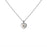 Birth Flower Mini Heart Memorial Necklace Cremation Jewelry-Jewelry-Anavia-Afterlife Essentials