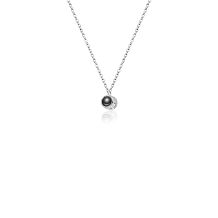 Round Multi-Photo Projection Necklace-Jewelry-Anavia-Afterlife Essentials
