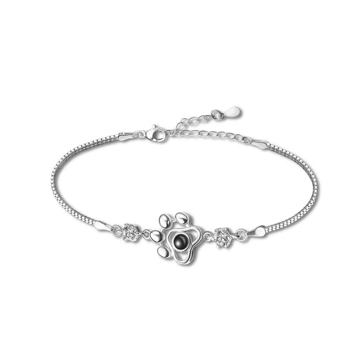 Paw Print Photo Projection Bracelet-Jewelry-Anavia-Afterlife Essentials