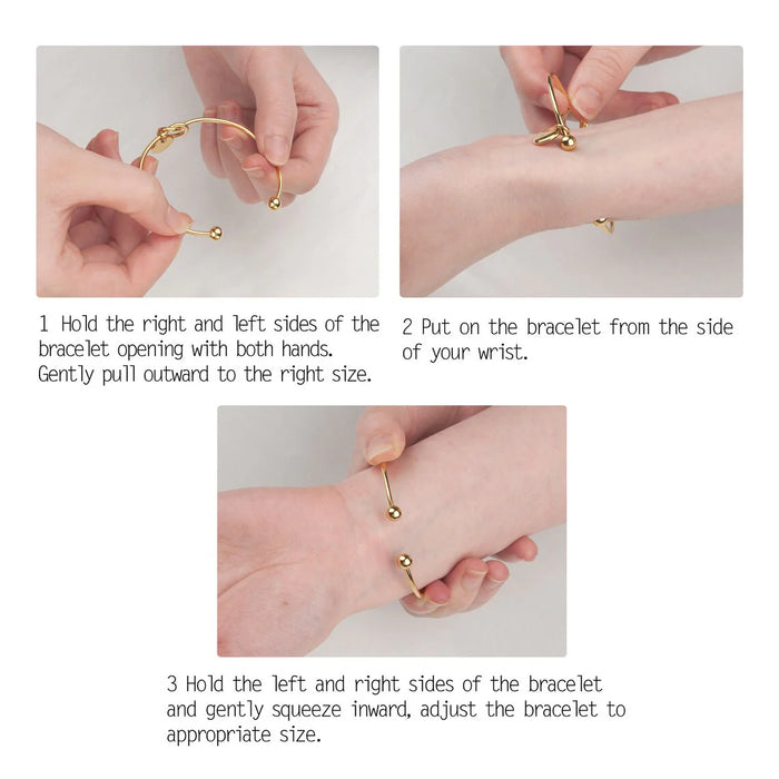 Custom Fingerprint Charm Memorial Bangle Bracelet-Jewelry-Anavia-Afterlife Essentials