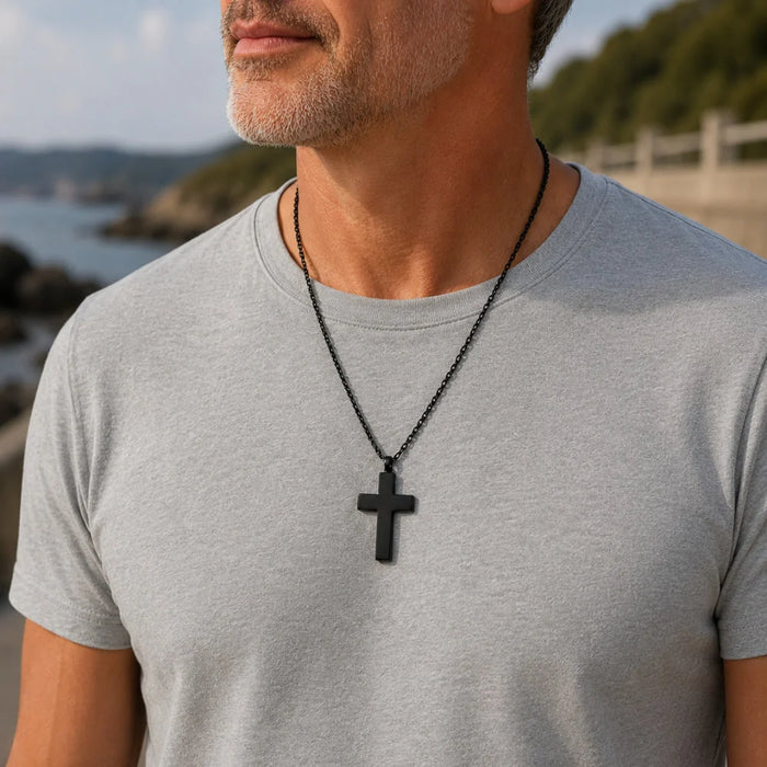 Forever Cross Pendant Cremation Jewelry