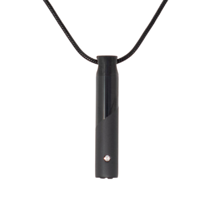 Legacy Cylinder, Onyx Cremation Jewelry-Jewelry-Urns of Distinction-Afterlife Essentials
